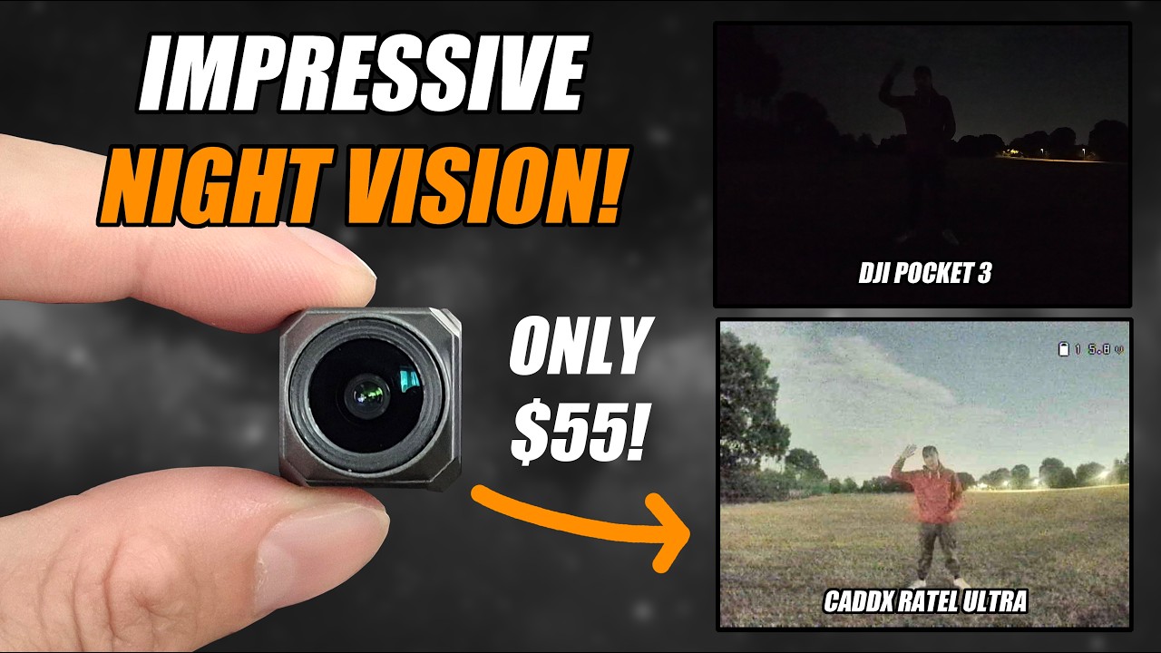 📷 NEW: Caddx Ratel Ultra - Night Vision FPV Camera Review