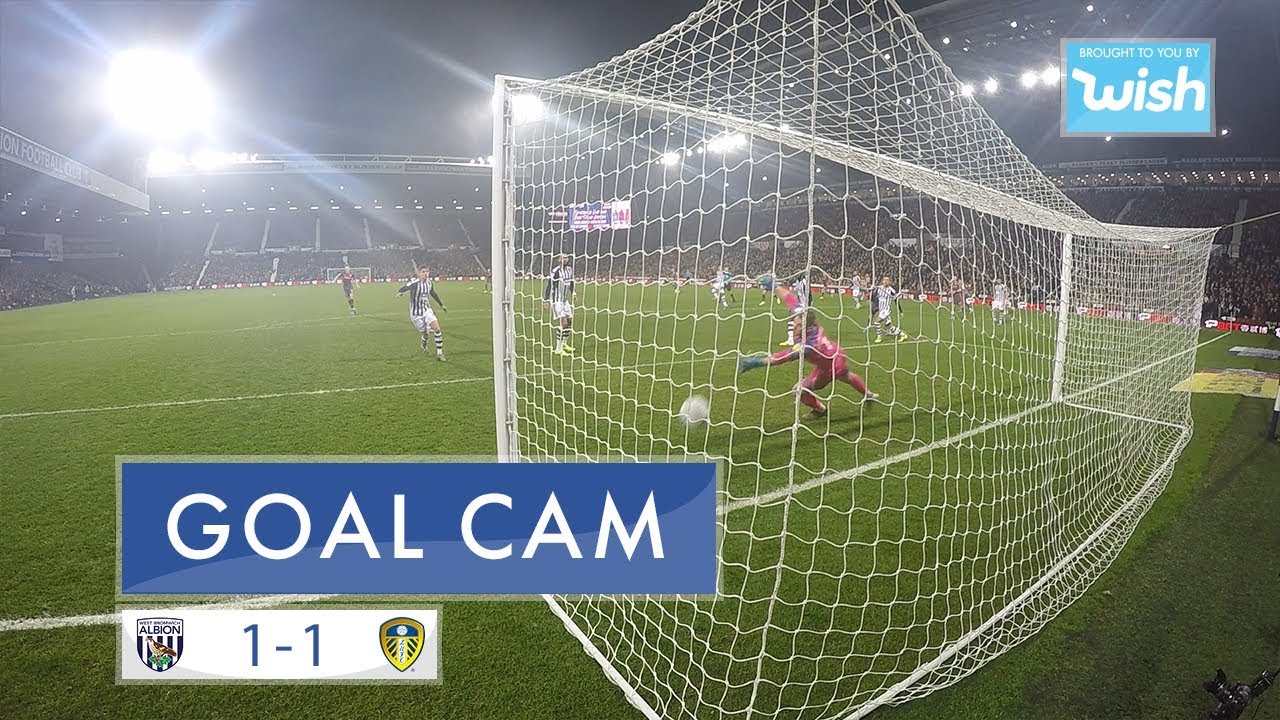 Goal Cam! Patrick Bamford equalises v West Bromwich Albion
