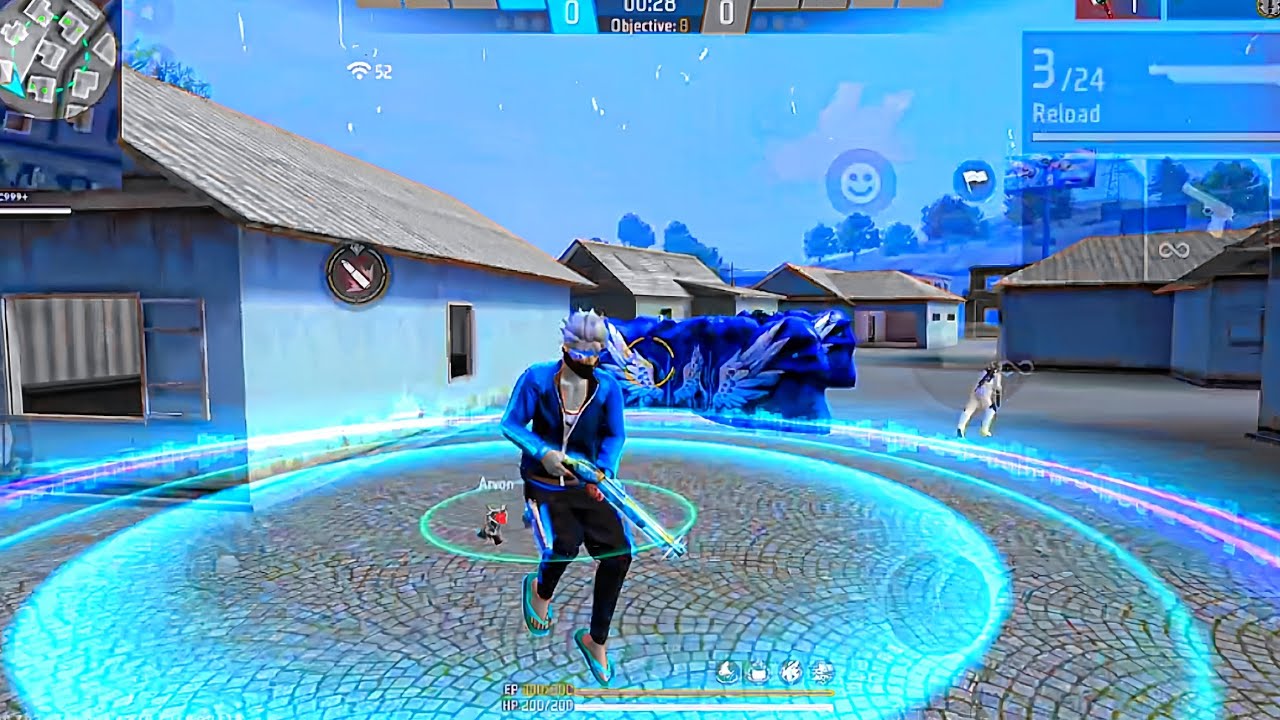 Profet Sensi 🥷God Level GamePlay ☠️ #freefire 