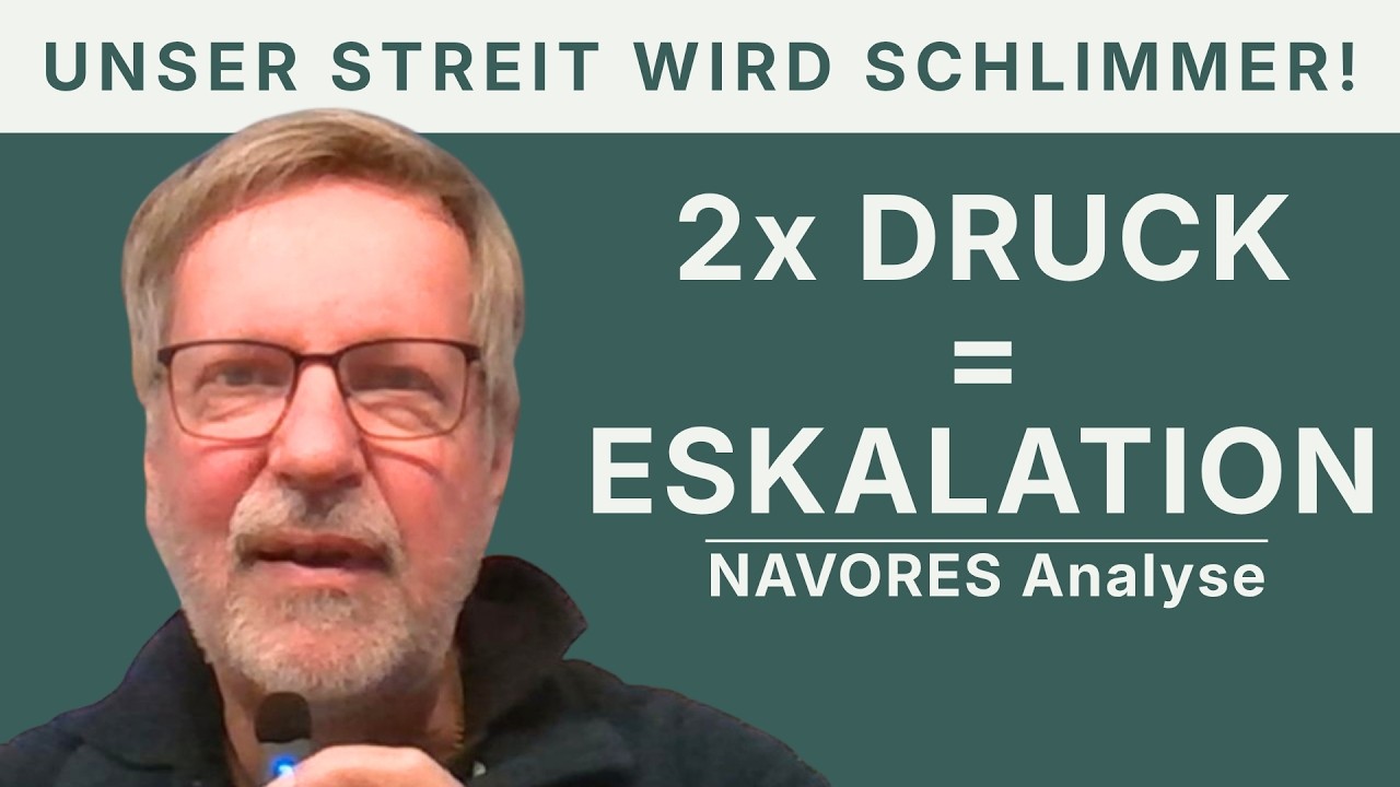 Warum sich zwei Menschen unter Druck hochschaukeln | NAVORES Audio