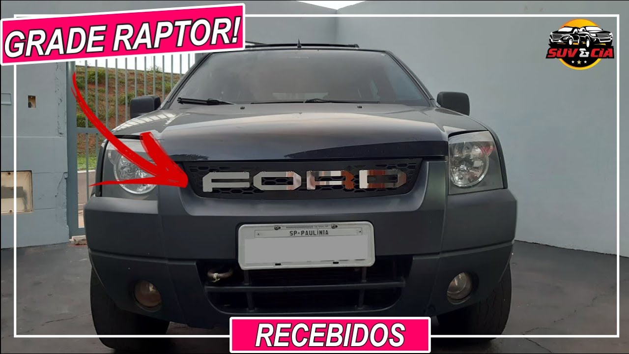 MONTANDO A GRADE RAPTOR NO ECOSPORT!