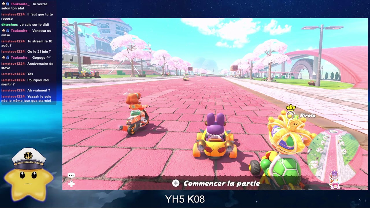 Mario Kart World avec les viewers