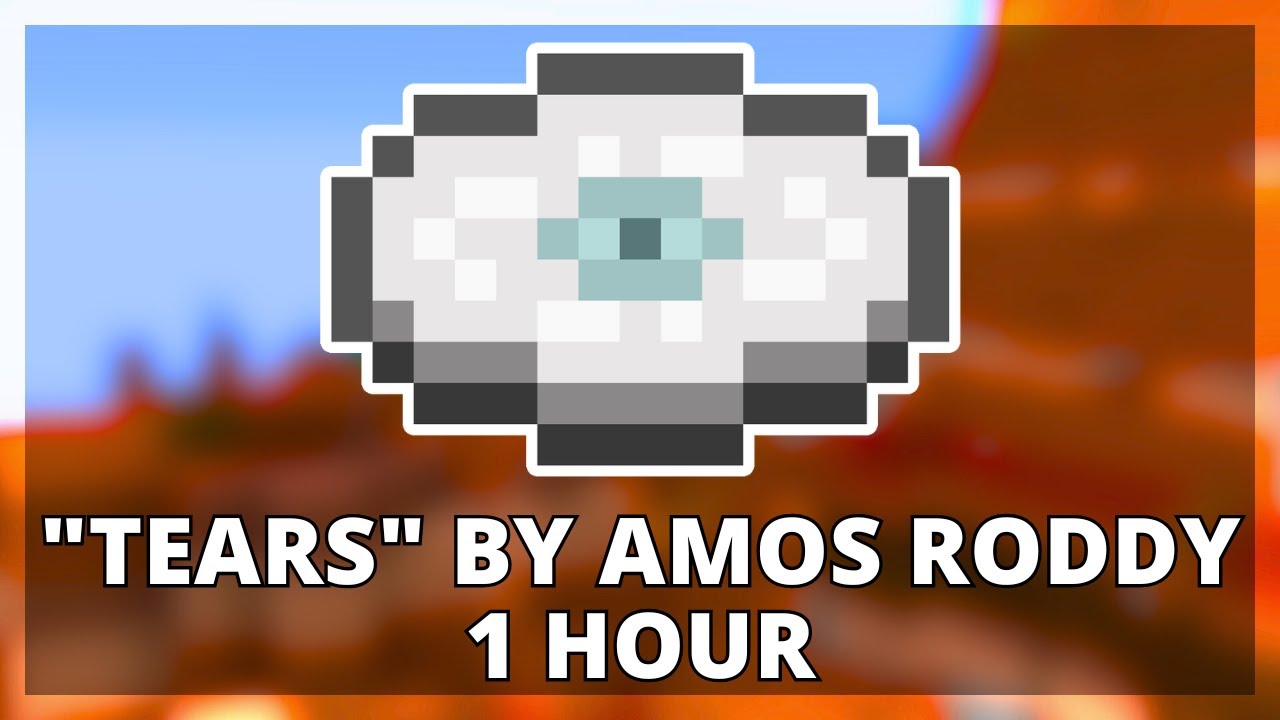 Tears By Amos Roddy | 1 Hour Minecraft 1.21.6 Music Disc