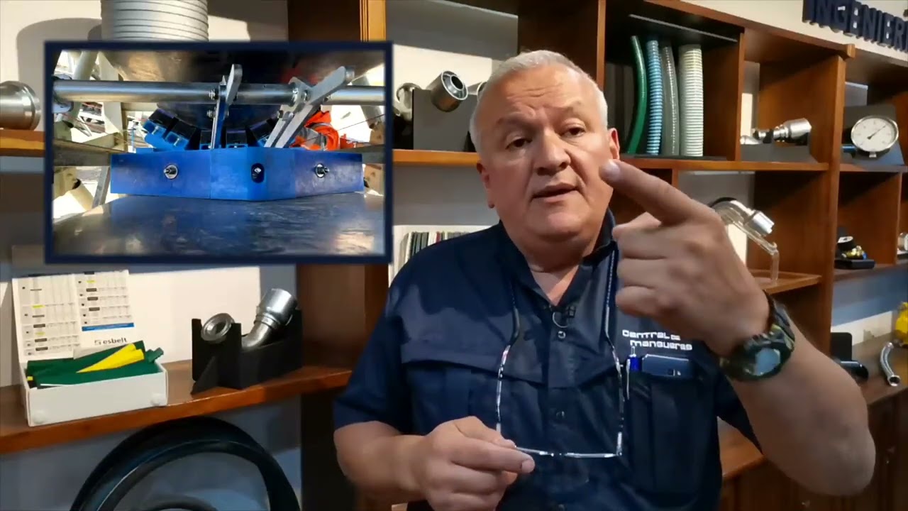 Consejos Técnicos sobre Bandas Transportadoras. Un mini programa industrial de Central de Mangueras.