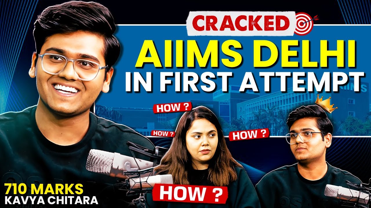 How to Crack NEET in 1 Attempt | NEET Topper Kavya’s Secret Strategy! 🚀🔥