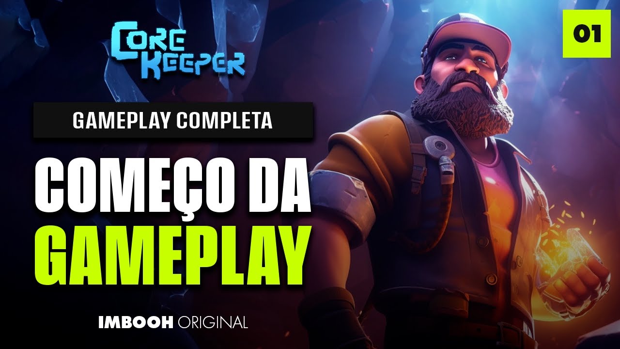 CORE KEEPER #01 | SURVIVAL DE MINERAÇÃO | COMEÇO DA GAMEPLAY