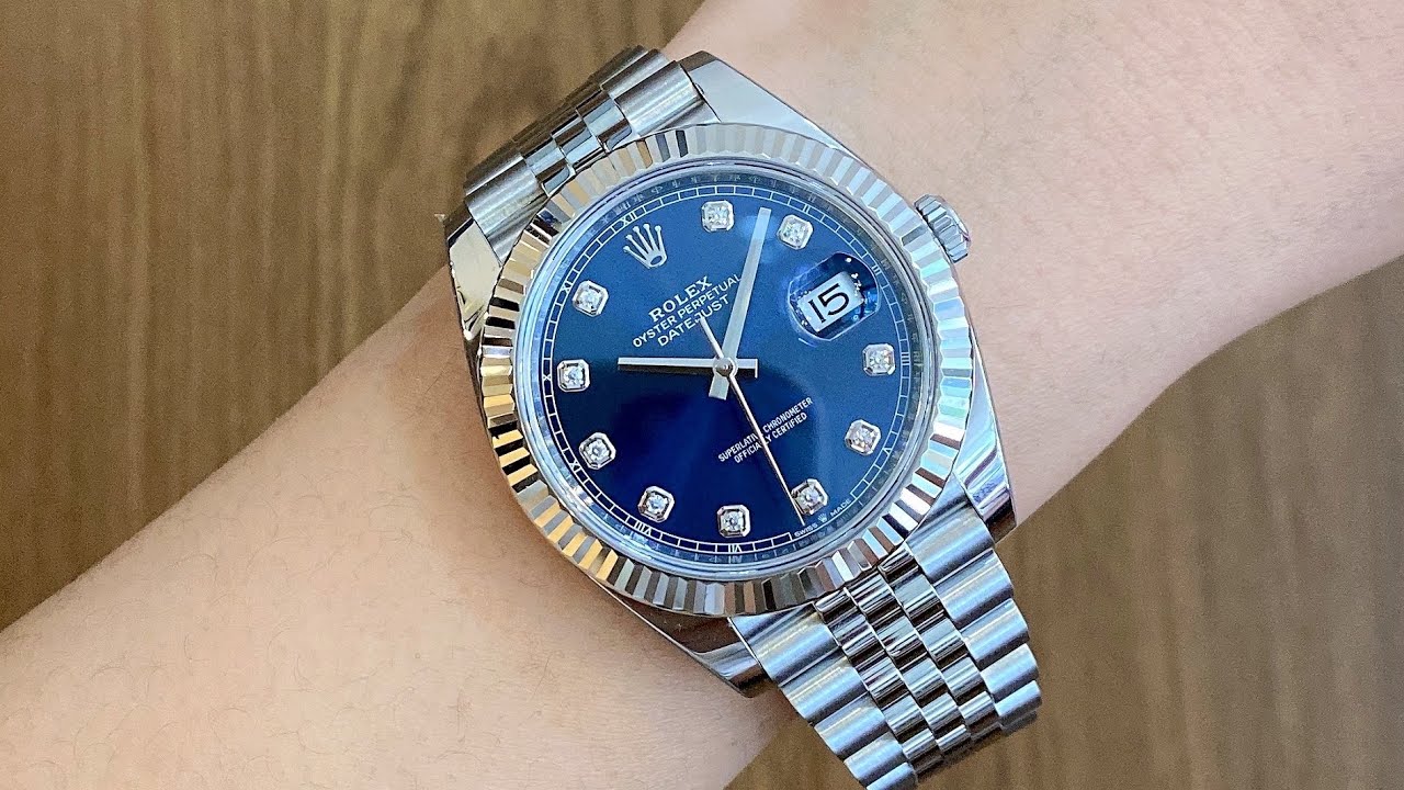 Đồng hồ Rolex 126334 Tia xanh 41mm Lướt fullset