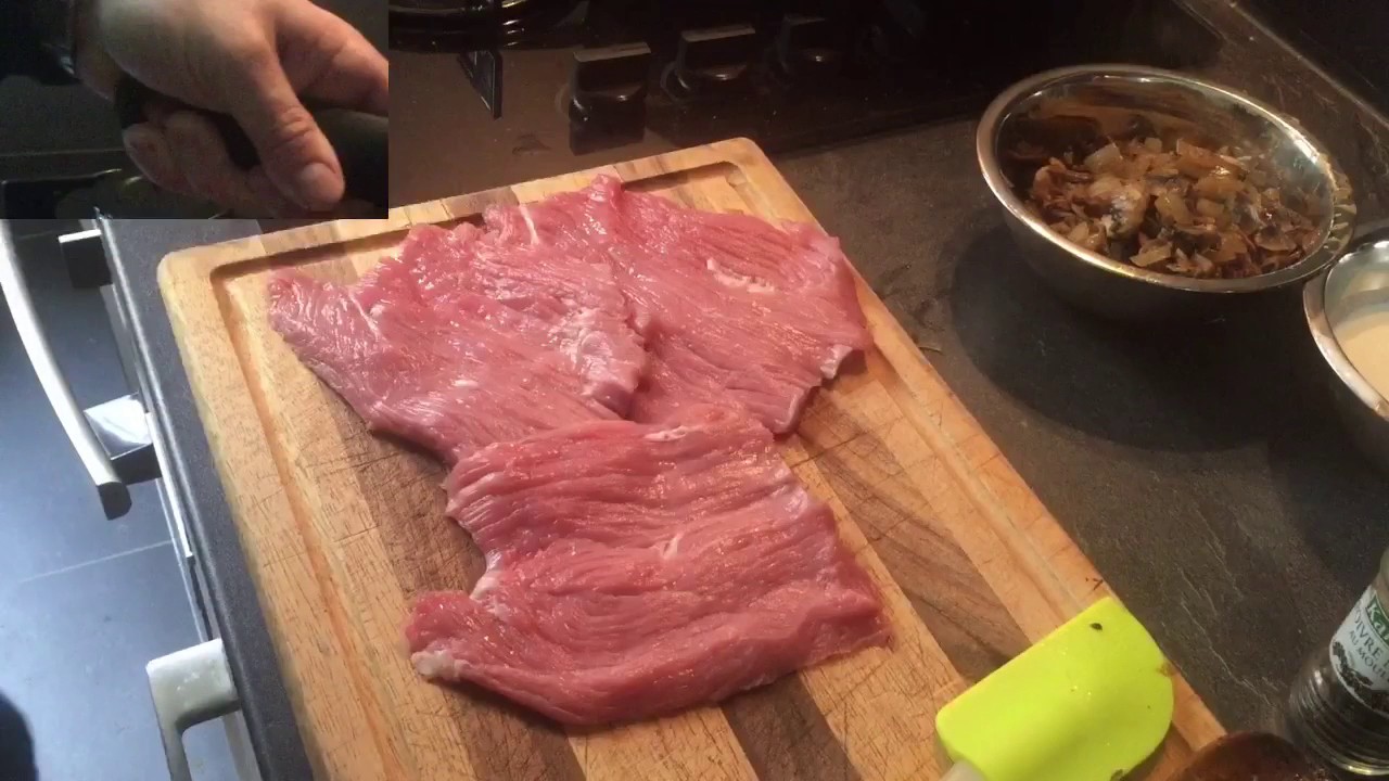 Escalopes de veau aux champignons