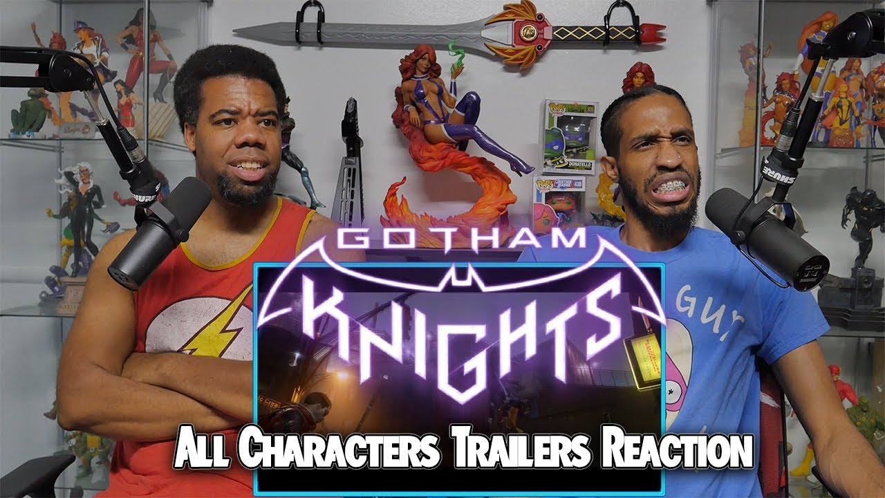 Gotham Knights - All Characters Trailers Reaction