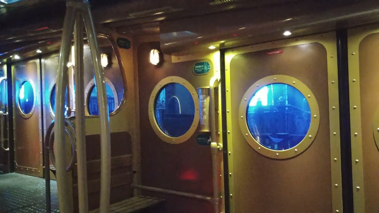 (2022年最後一日)海洋公園海洋列車行車片段,中午拍攝:高峰至海濱