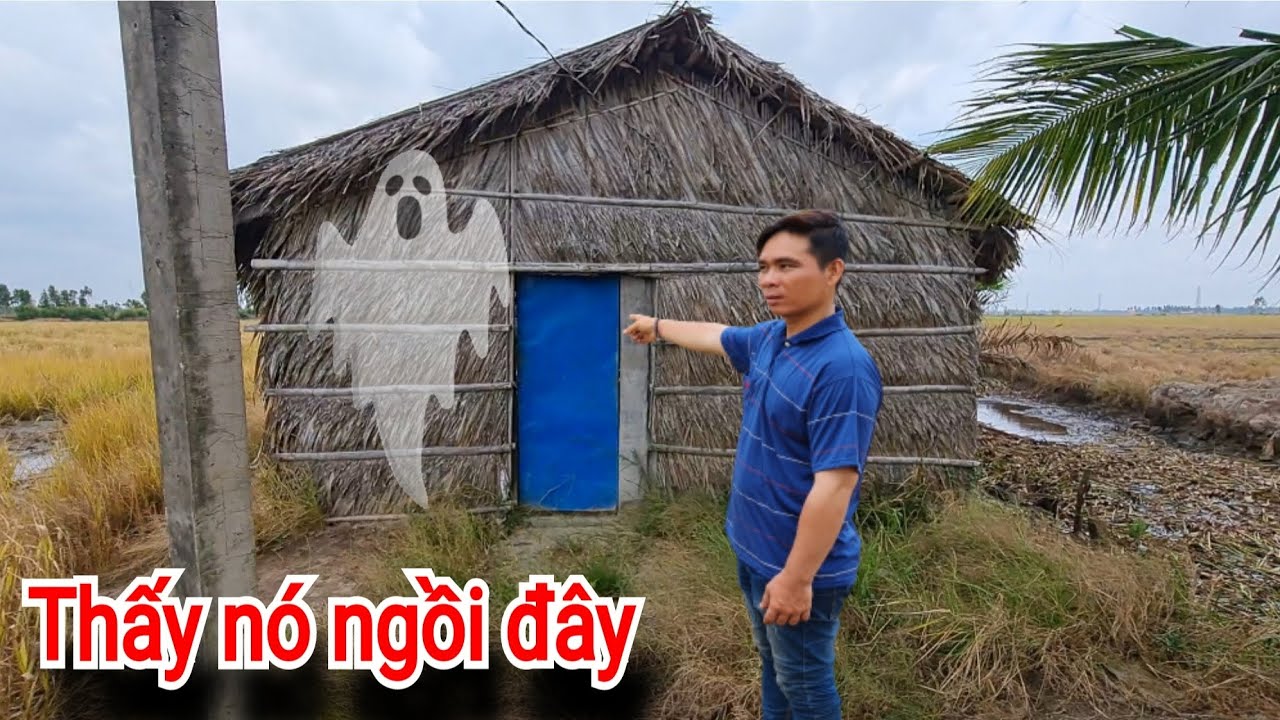 Căn Nhà Lá Đơn Độc Bỏ Hoang Tại Sóc Trăng