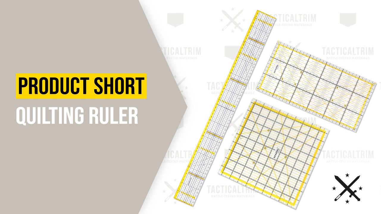quilting rulers for sewing projects - TACTICALTRIM