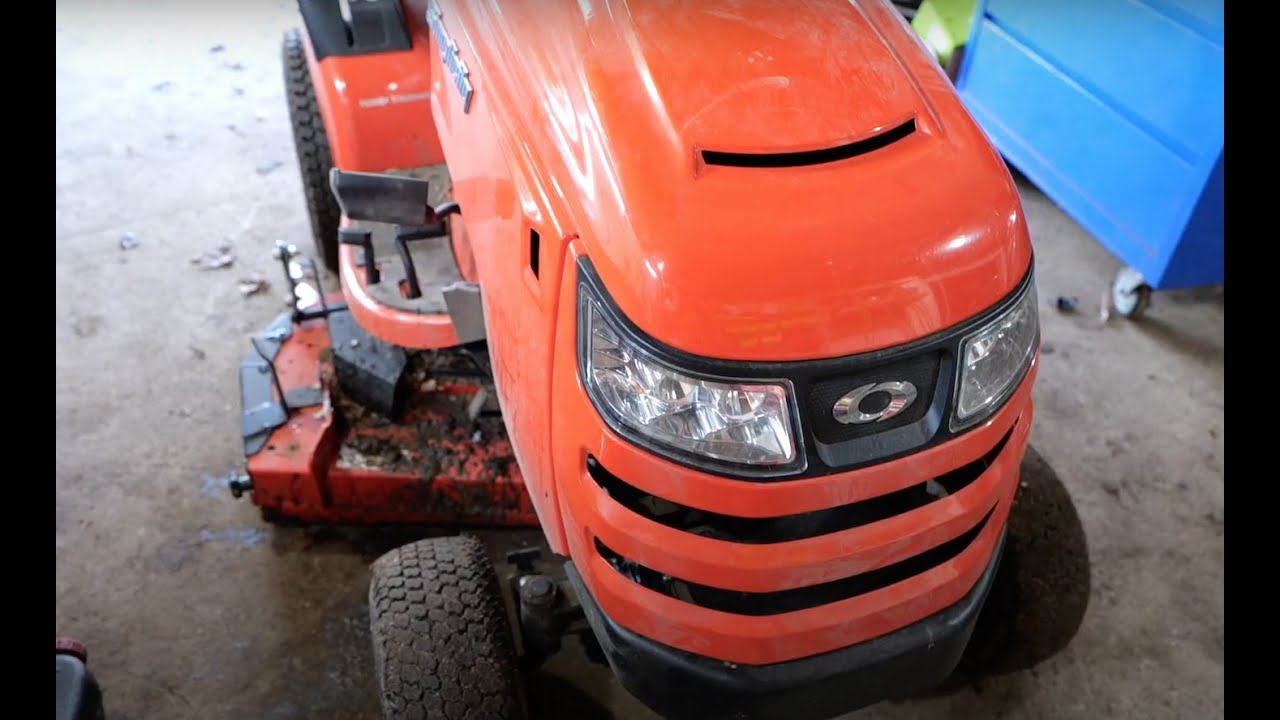 How to change the oil on a Simplicity Broadmoor