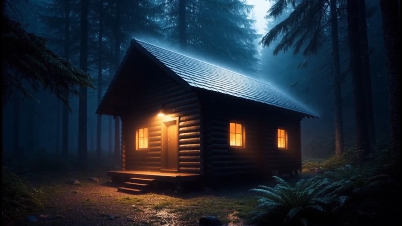 Rain Sounds for Sleep 🌧️ Deep Ambient Drones & Soft Chimes