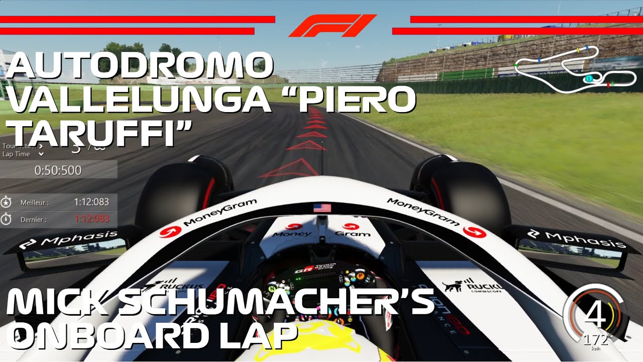 F1 2025 Autodromo Vallelunga &ldquo;Piero Taruffi&rdquo; | Mick Schumacher Onboard - Assetto Corsa