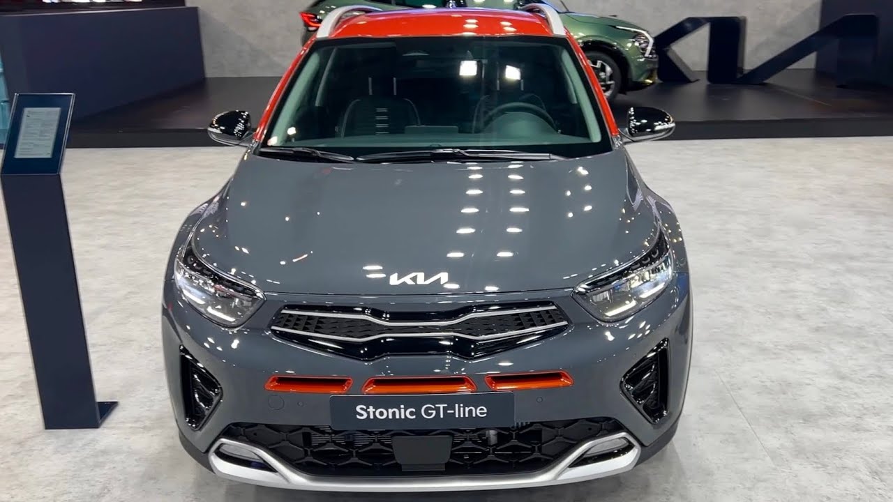 Новый KIA Stonic GT-Line 2022 - ПЕРВЫЙ ОБЗОР (экстерьер, интерьер)