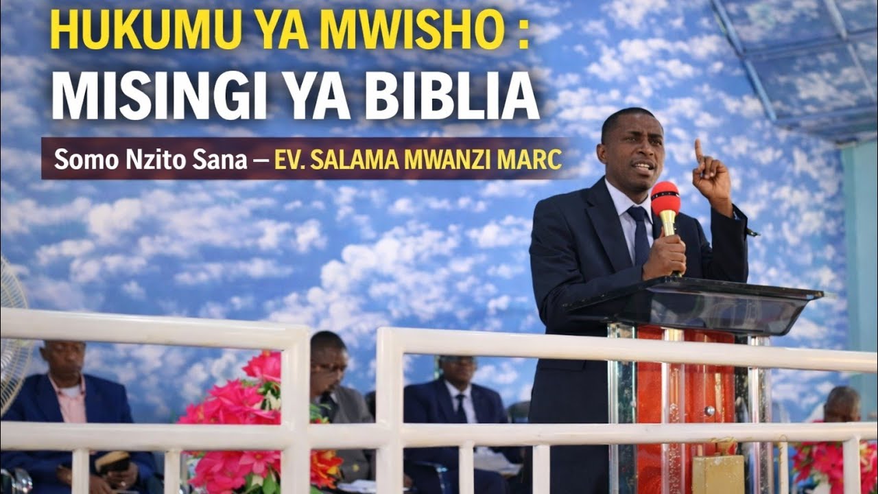 MISINGI ZA HUKUMU YA MWISHO somo nzuri sana pamonja na mwalimu: EV-SALAMA MWANZI MARC #cepac #tarso