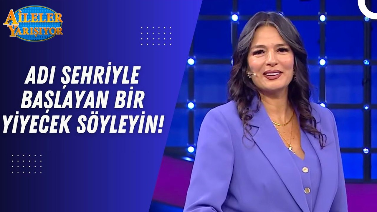 Yöresiyle Ünlü Yemek Tahmini! | Aileler Yarışıyor