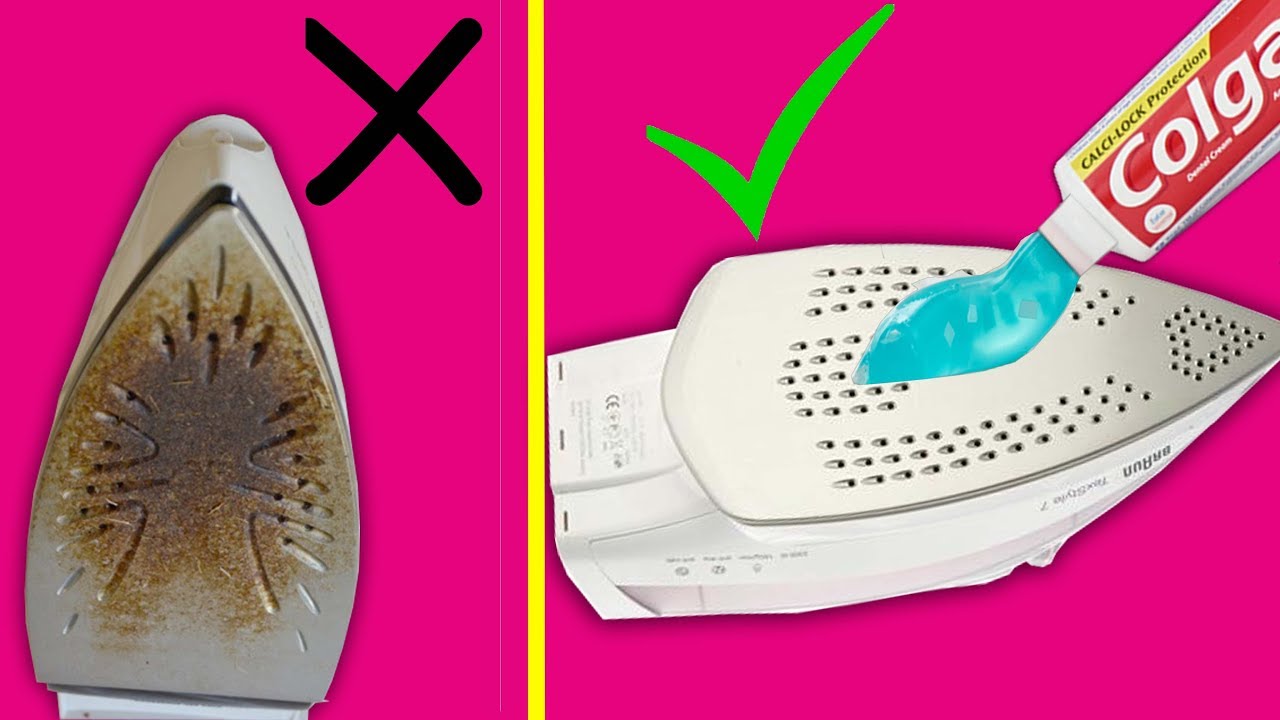 İnanılmaz! Diş Macunu İle Kararmış Ütü Tabanı Nasıl Pırıl Pırıl Yapılır - how to clean the iron base