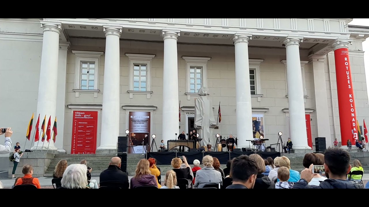 Vilniaus Rotu&scaron;ės kolonada, GIUNTER PERCUSSION fragmentai