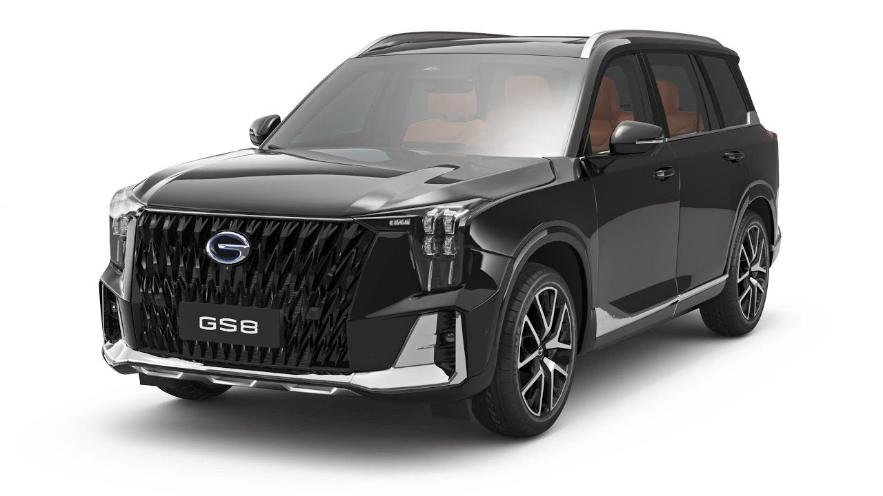 2026 GAC GS8 6 Seats With Interior #3dmodeling #blender #gacmotor #gs8