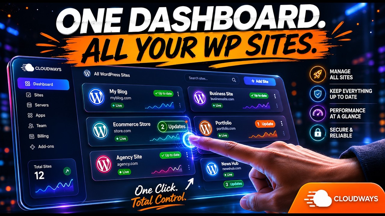 Cloudways Site Manager &mdash; Manage All Your WordPress Sites From One Place
