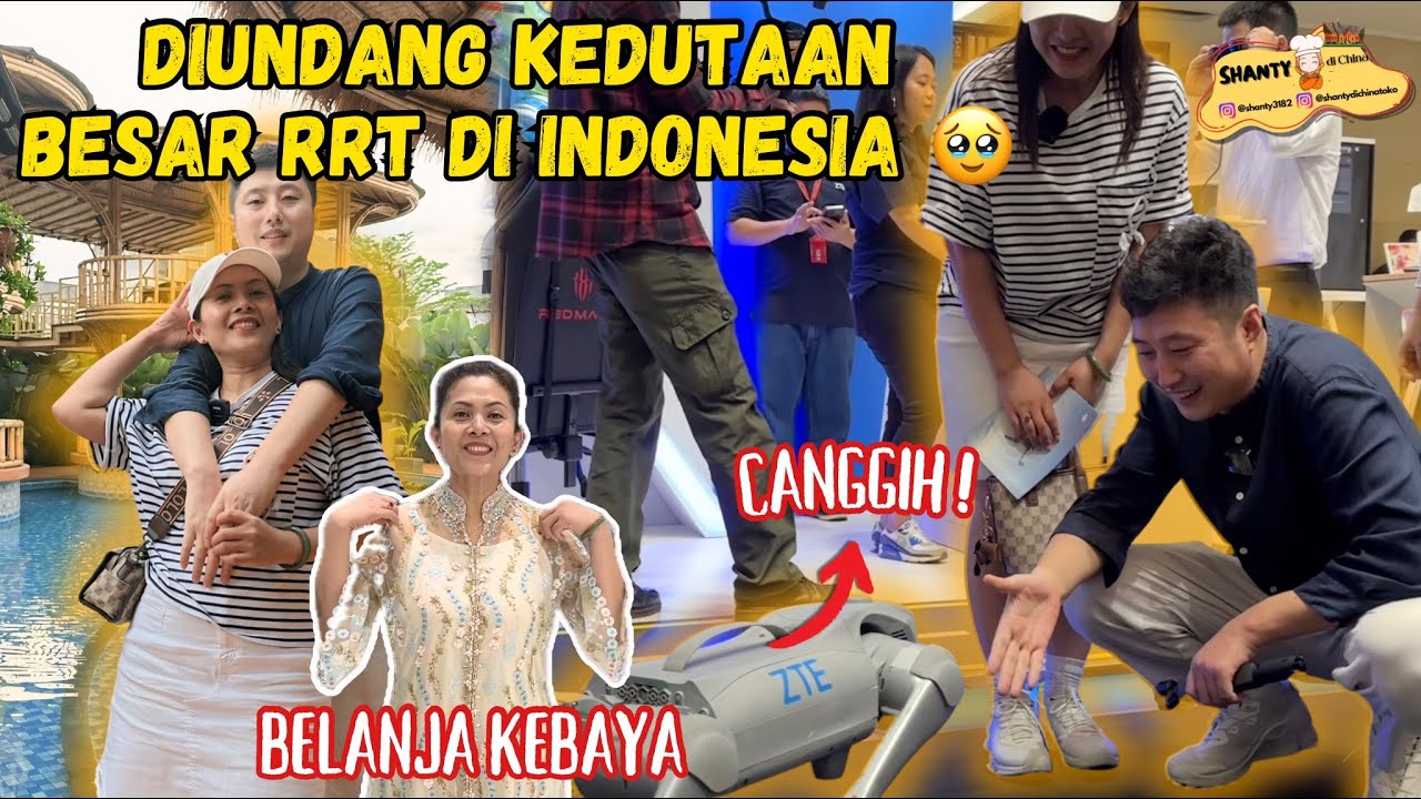 TIDAK PERNAH MENYANGKA BISA DI UNDANG KEDUTAAN RRT DI INDONESIA DAN PERGI BELI BAJU KEBAYA 🇮🇩🥰