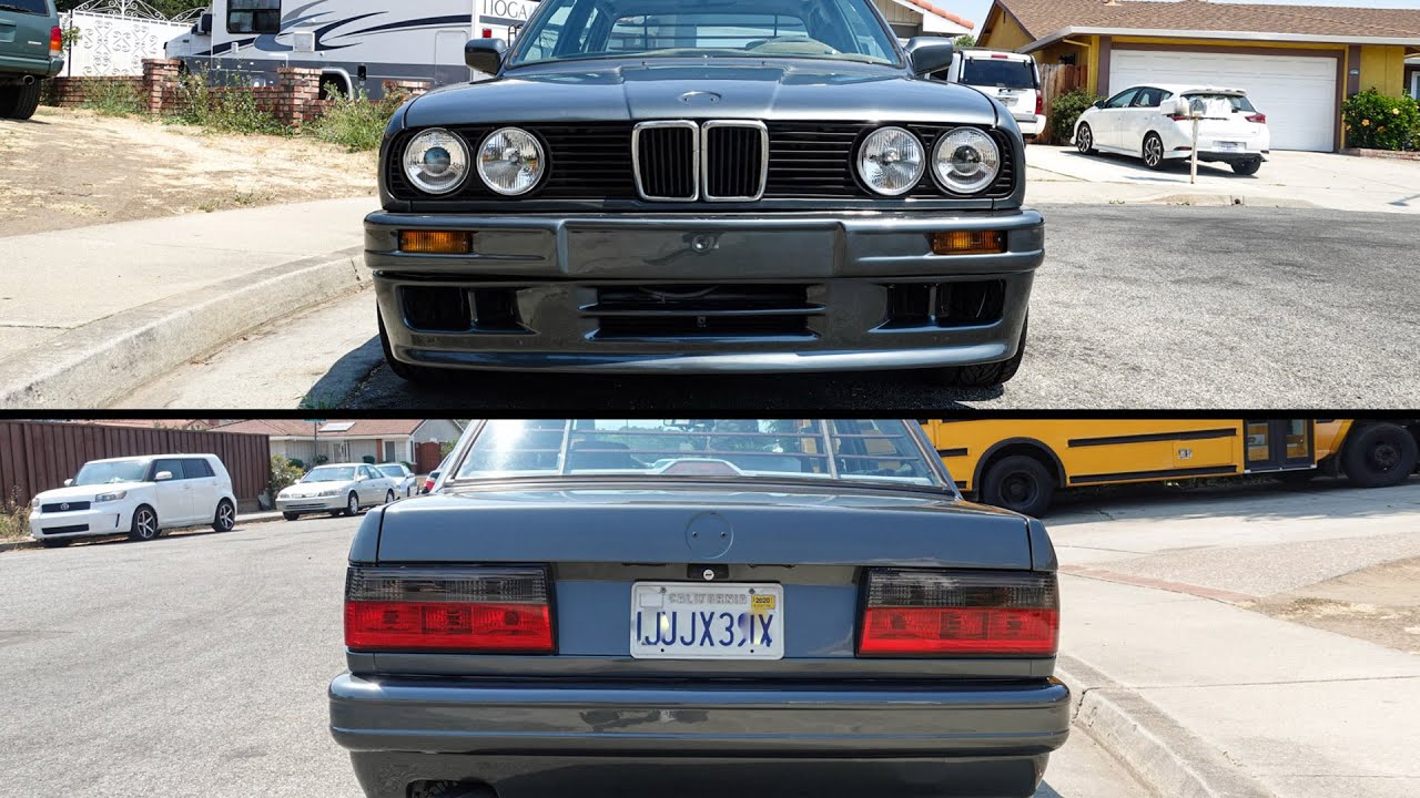 Installing NEW HEADLIGHTS & TAIL LIGHTS on the E30