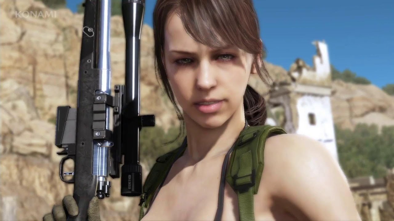 Metal Gear Solid 5: Quiet (Non-Lethal) Boss Fight (1080p 60fps)