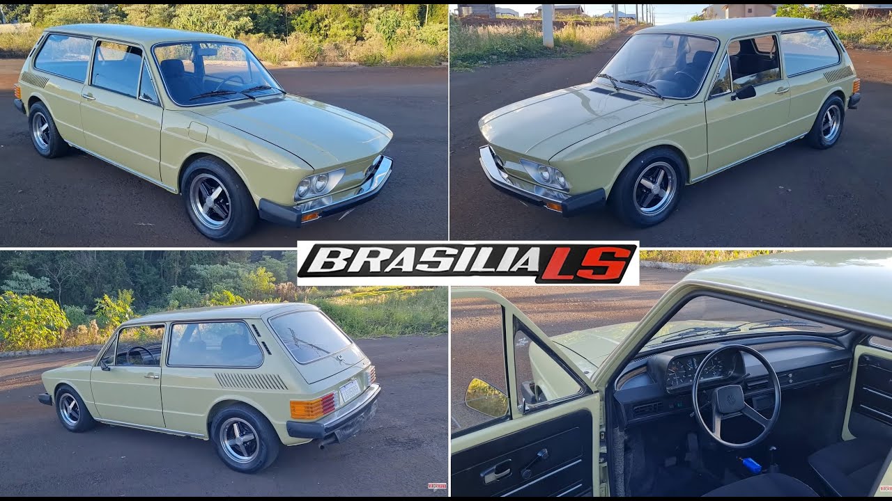 Apresentação VW BRASILIA LS 1980 verde pampa - 1600 duplo carburador