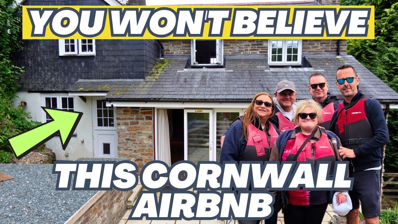 YOU WON'T BELIEVE This Airbnb! Cornwall Motorhome Trip | Fowey
