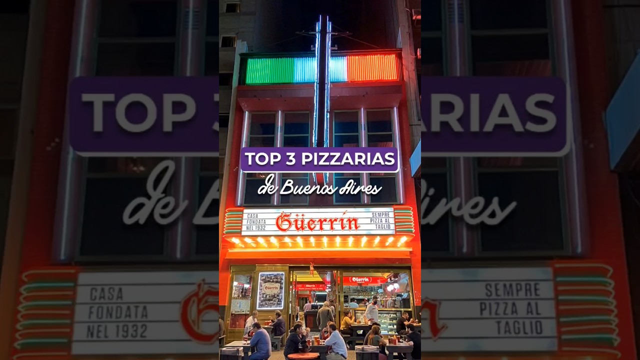 Melhores Pizzarias de Buenos Aires! #turismo #buenosaires #argentina #pizza