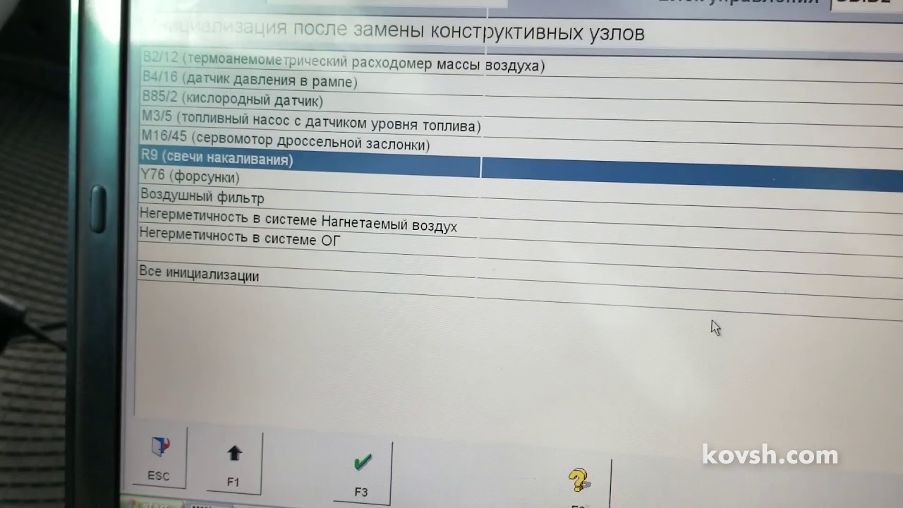 После замены свечей накаливания на Sprinter 313CDI 2.1d OM651, обязательно произведите их адаптацию