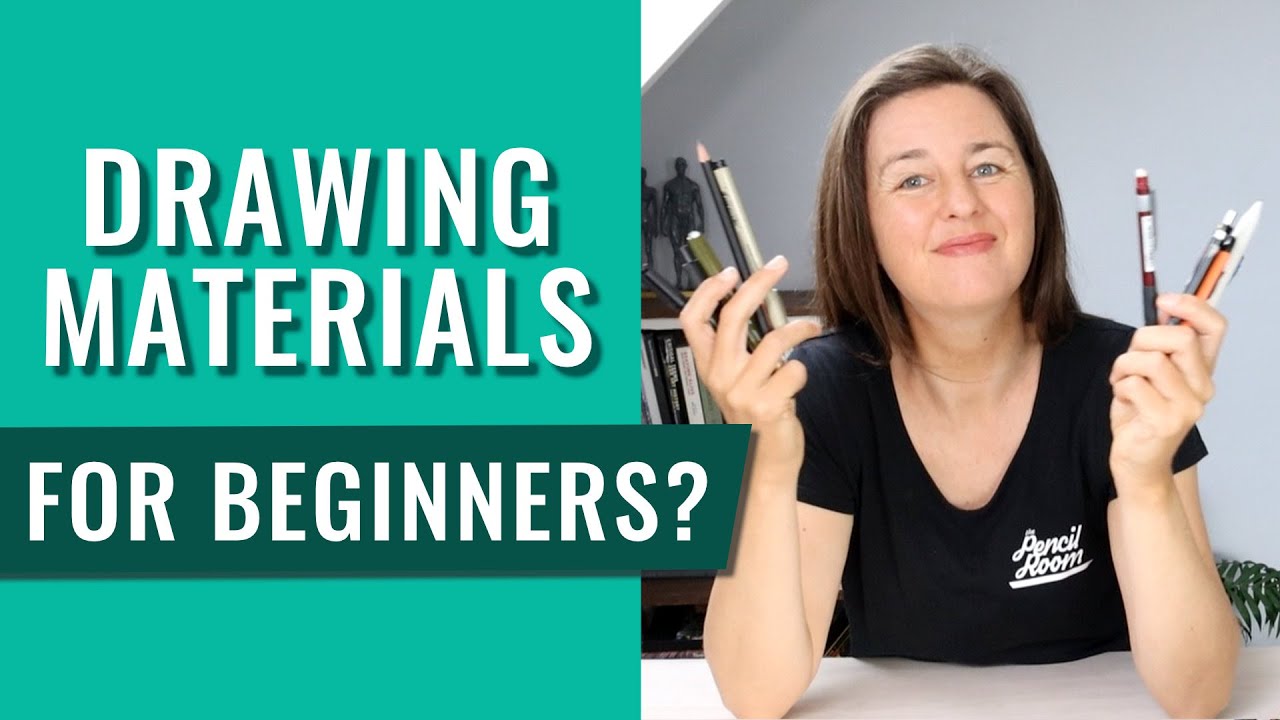 Необходимые принадлежности для рисования: ЕДИНСТВЕННЫЕ инструменты, которые вам НУЖНЫ для начала ...