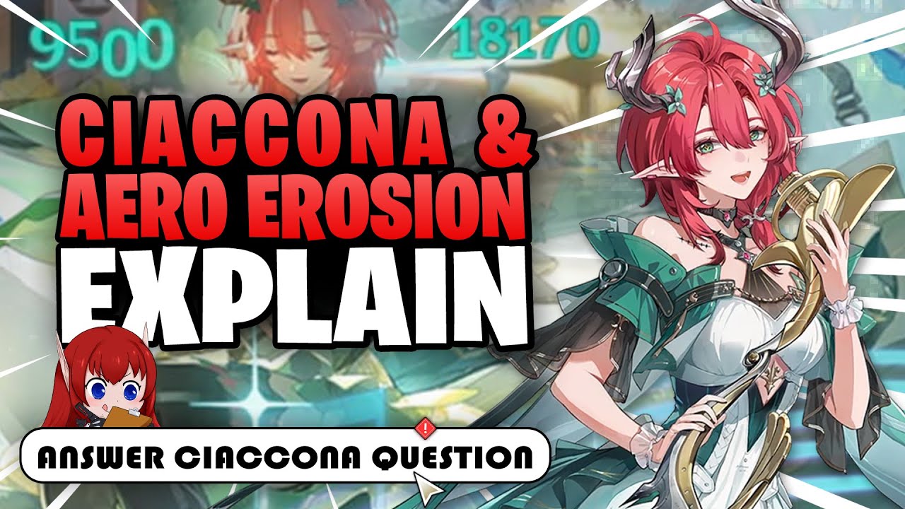Wuthering Waves: Ciaccona Max DPS Guide - Build, Rotation & Aero Erosion Explained!