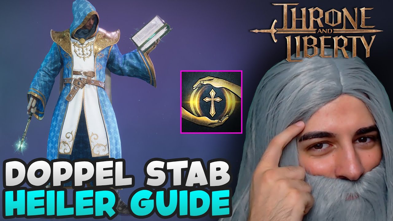 Throne & Liberty Doppel Stab HEILER Klassen Guide | PVE + PVP Tipps - Wakayashi