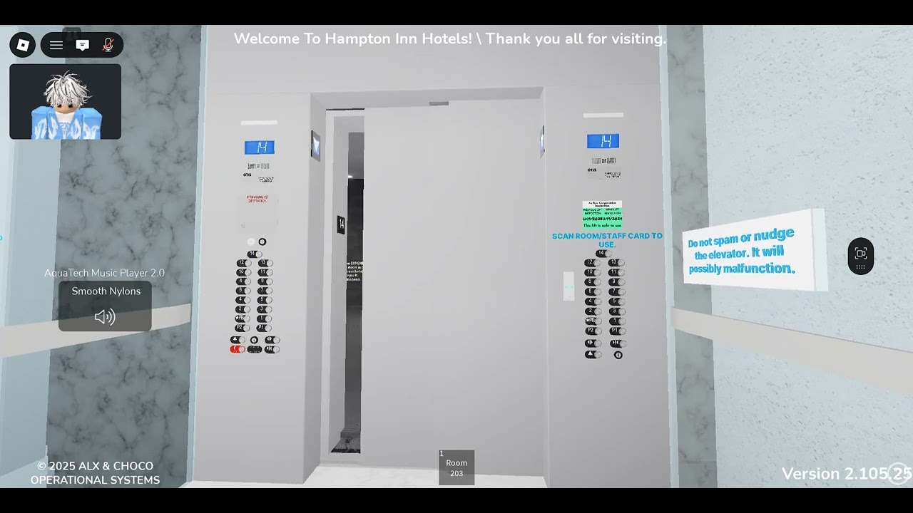 Hamption Inn Suites Hotel Elevators