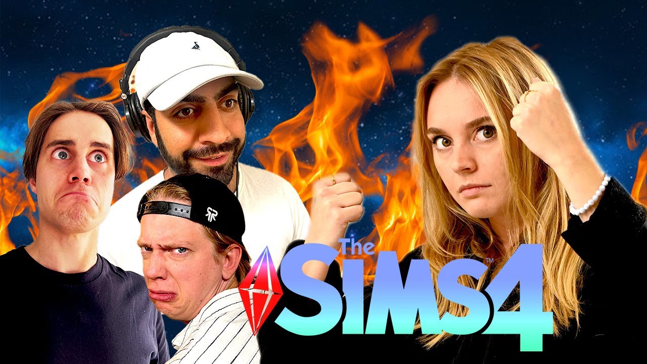 Jag gör mina kollegor i The Sims