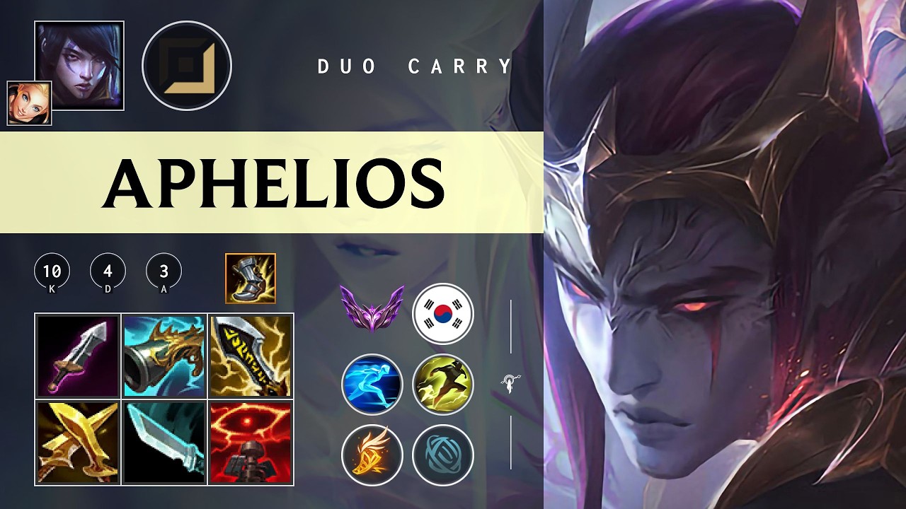 Aphelios ADC vs Jhin - KR Master Patch 26.05