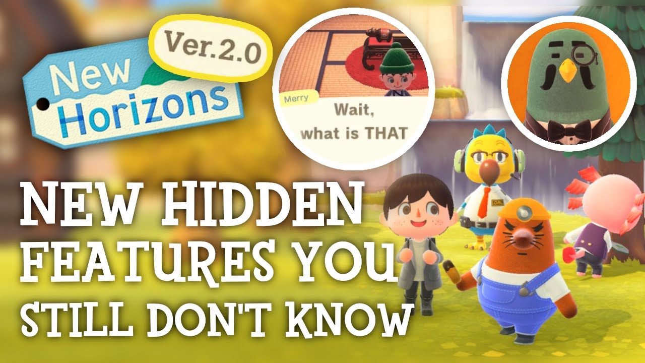 СКРЫТЫЕ ВОЗМОЖНОСТИ, О КОТОРЫХ ВЫ ЕЩЕ НЕ ЗНАЕТЕ в Animal Crossing New Horizons