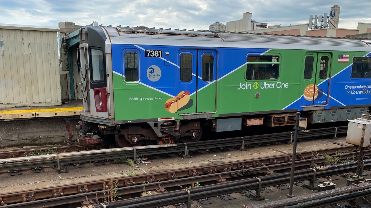 MTA New York City Subway:R142A (4) Trains & R188 (7) Trains Action