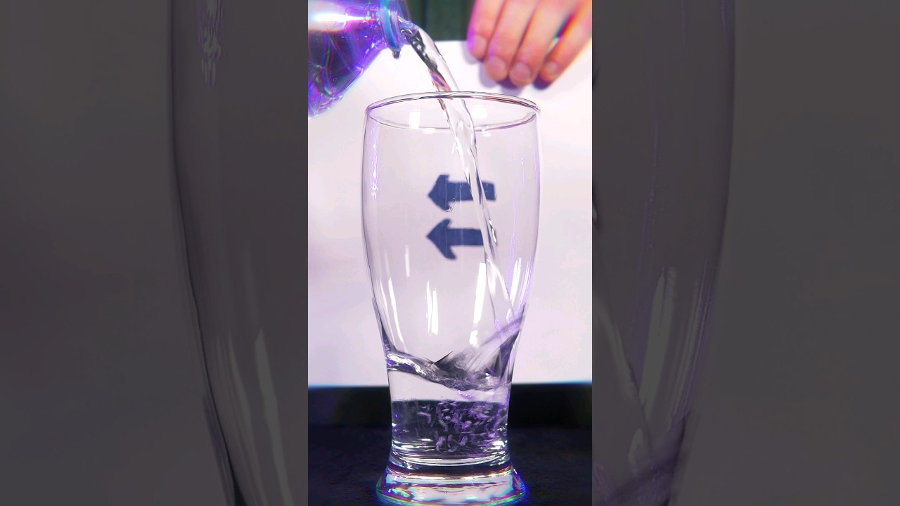 Une exp&eacute;rience SPECTACULAIRE ! #experience #facile #science #visuel #eau #education #apprendre