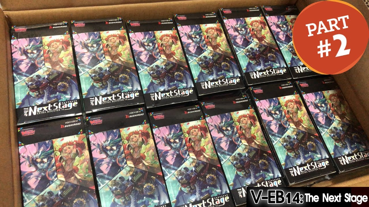 SP & SVR! V-EB14 The Next Stage English Unboxing | Cardfight!! Vanguard