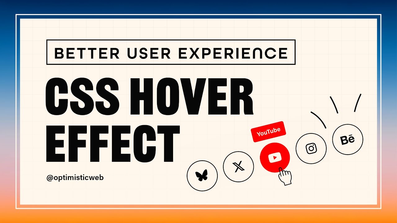 CSS PRO TIPS for Cleaner, Smarter and Accessible Hover Effects