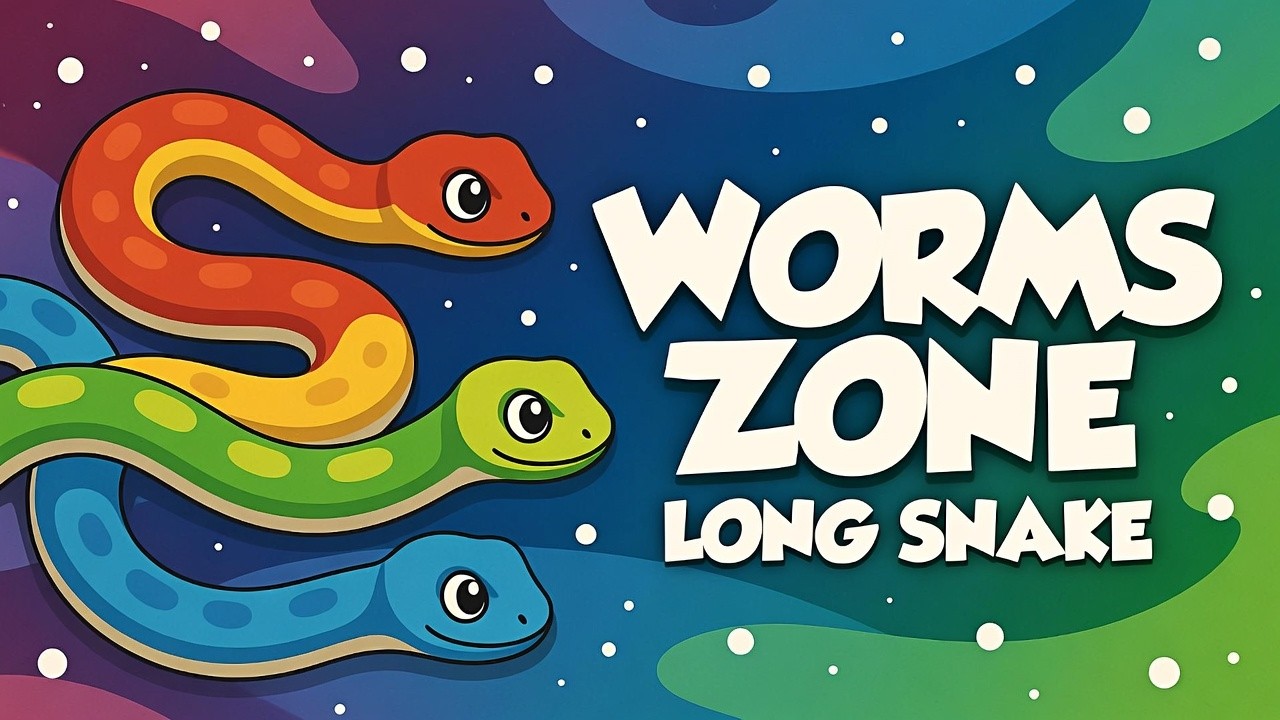 Worms Zone io long Snake New Record 2026| Saamp Wala Games oggy. jack #39#viralvideo #tranding 