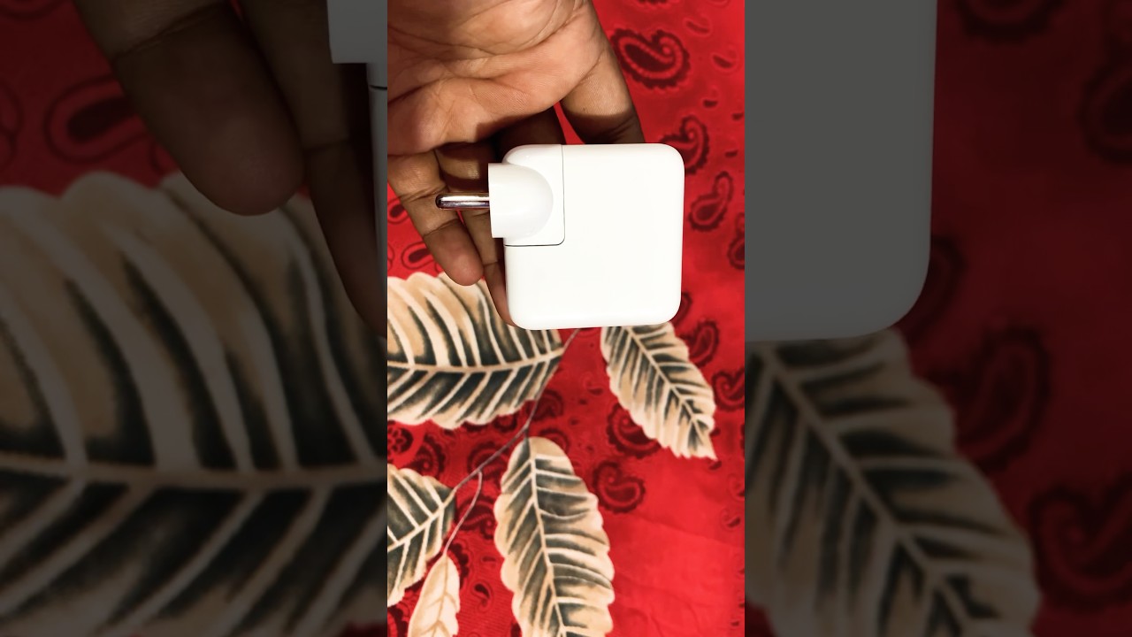 Apple Dual USB-C Port 35 Watt Power Adapter #shorts