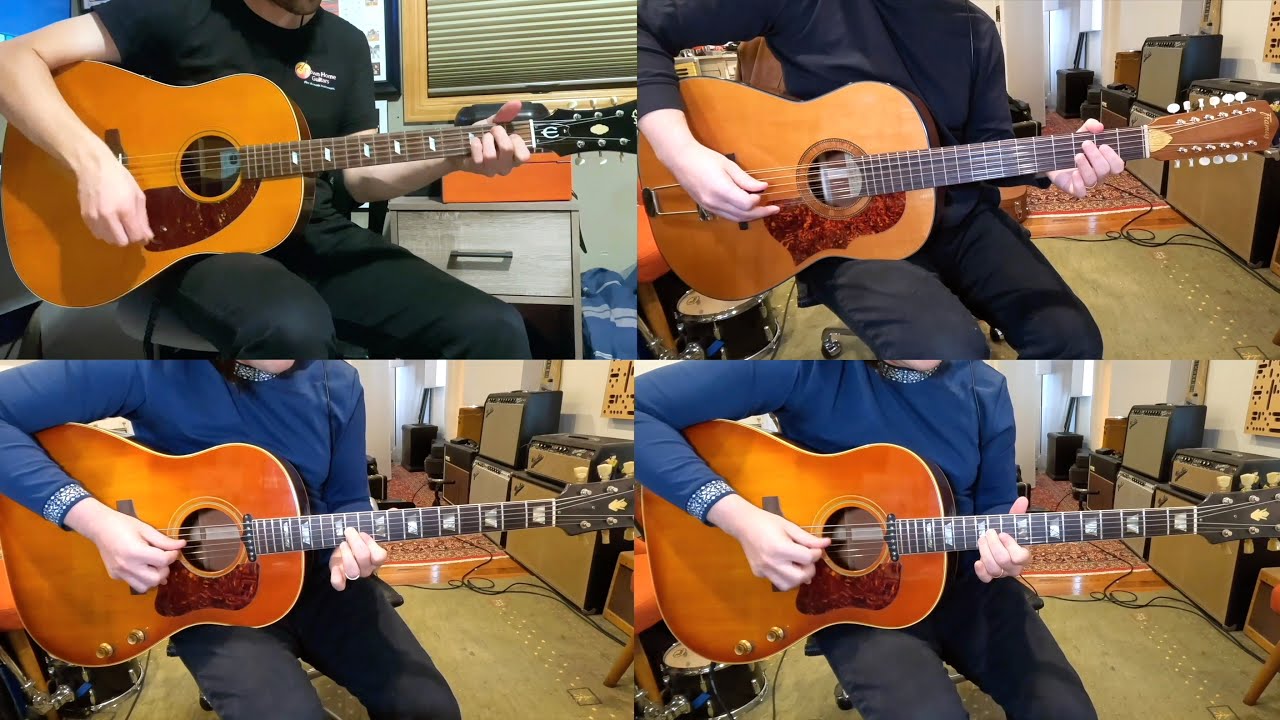 I've Just Seen a Face- The Beatles (Isolated Guitar Cover) ft. @DRguitar918