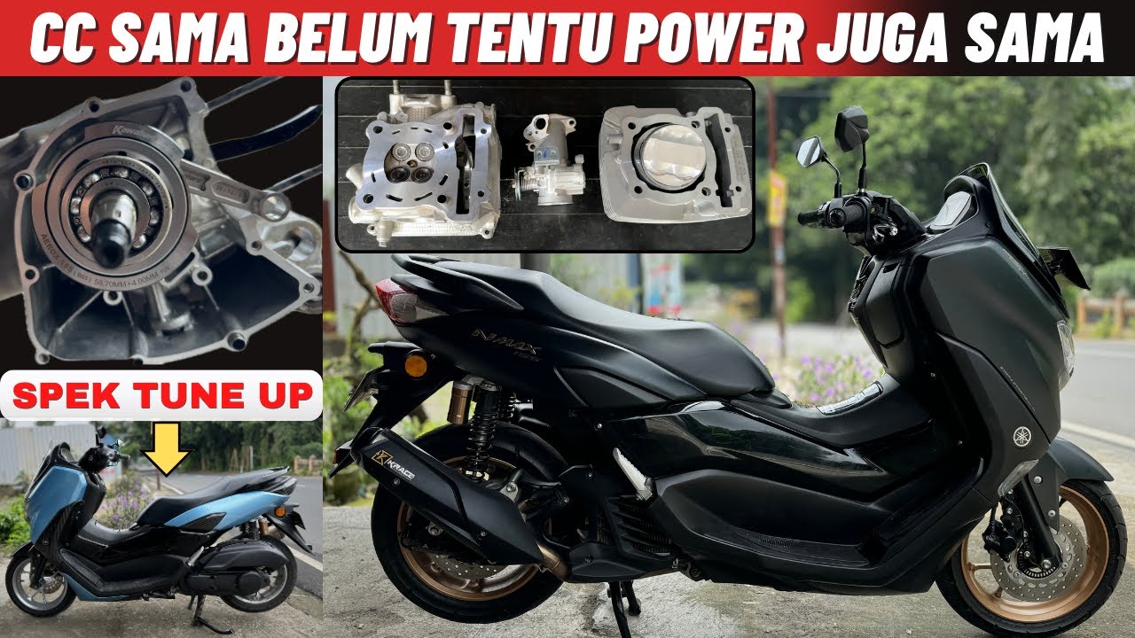 BORE UP STROKE UP + TUNE UP NMAX HARIAN TOURING