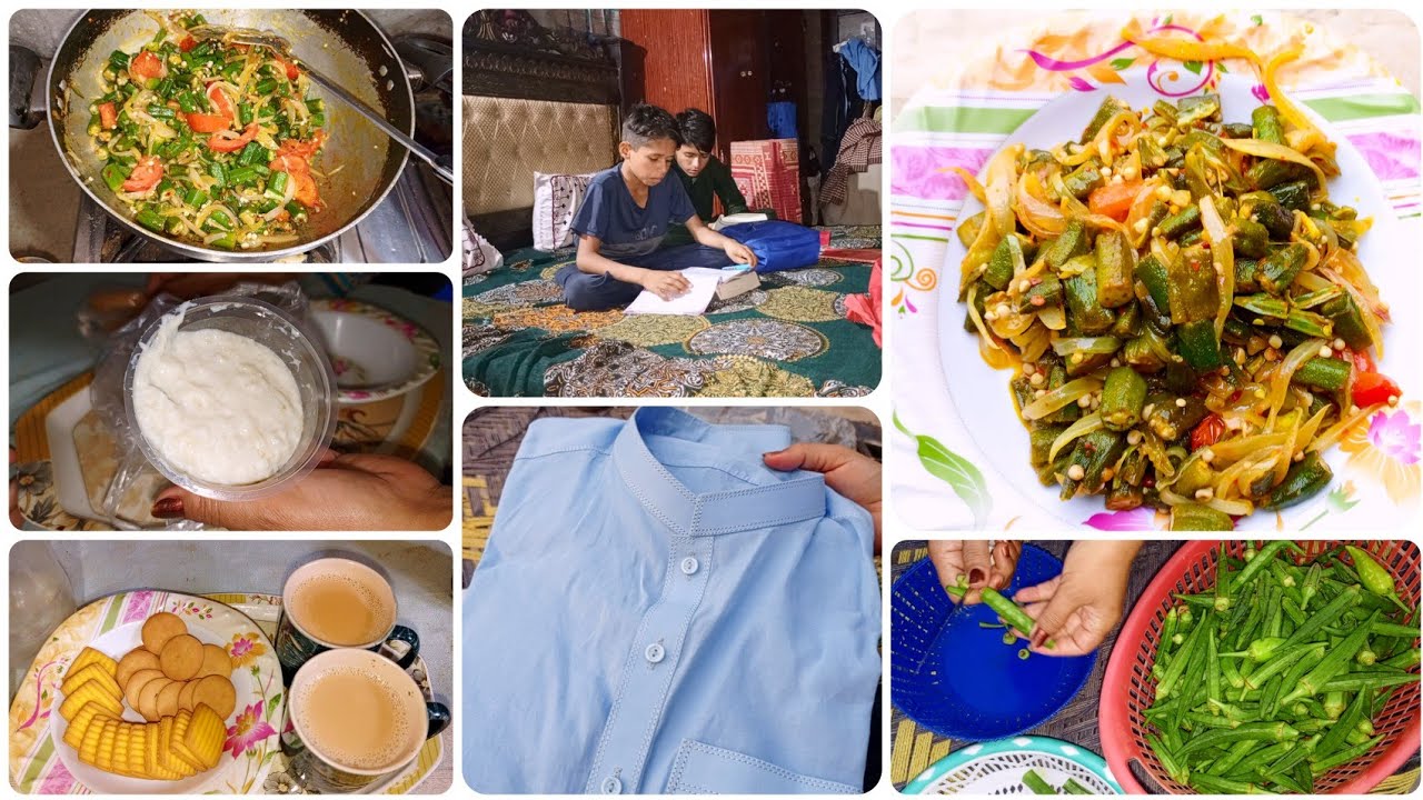 Aaj Phir Bhindiyan Kharab Ho Gain 🫣| Dress Cutting | Daily Vlogging | Saima's Kitchen Corner