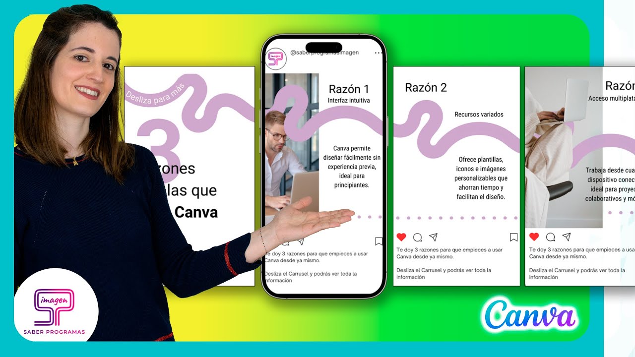 ✨ Cómo hacer CARRUSEL de INSTAGRAM con CANVA [Tutorial paso a paso]